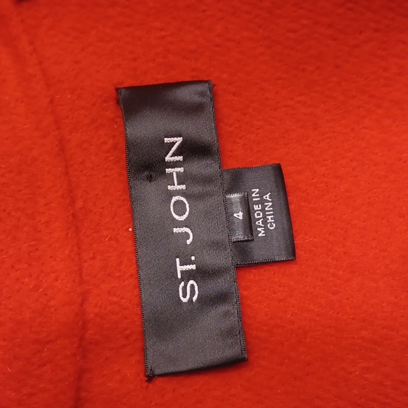 St. John Cashmere/Angora Blend Button Front Jacket- Sz. 4 - Picture 7 of 10